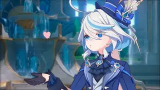 Furina seduce Nuevillette with a Kiss