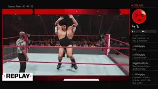 Highlight: Viewer creation ._. chim_richalds66's Live PS4 Broadcast bigg mixx wwe 2k19 belt tourname