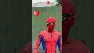 Spider-man vs Money Heist 152 #spiderman #shorts #homic