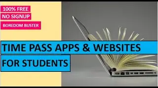 Time pass apps & websites for Students - FREE, NO Signup - Part 2 | TIMES NIE