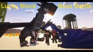 Lucky Block Boss Battle / Minecraft / Ice and Fire Mod