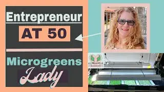 Microgreens Lady | Day in a Life of a  farmer | VLOG | 01