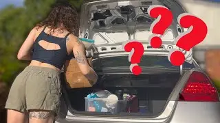 How Much 💩 Can You Fit in a HONDA ACCORD? #carcamper