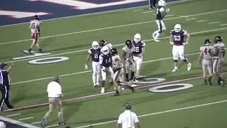 Allen QB Grant Tisdale - Scramble vs Coppell 70yds to pick up 10yds