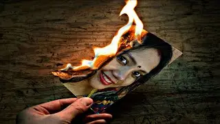 Burning Effect in PicsArt ।। Face Burning Effect ।। Face Burn Manipulation Effect‌‌ ।। Burn Tutorial