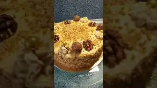 🎂По мотивам торта "Джотто" на День рождения внука#shorts #печемдома