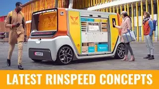 Latest Rinspeed Concept Vehicles for Retail and More [CES 2020]