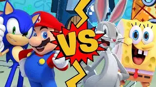 M.U.G.E.N. Battles | Mario/Sonic vs SpongeBob/Bugs Bunny