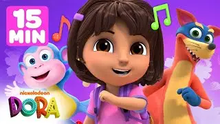 Sing & Dance w/ Dora and Boots! 🎵 Canciónes Infantiles | Dora & Friends