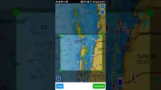 How to Download a Section of a Chart in Your Navionics Boating App
