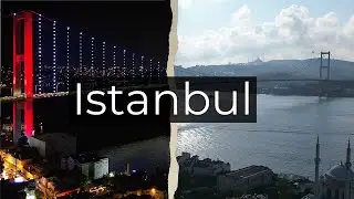 Istanbul Unveiled: A Spectacular Drone Journey from Day to Night 4K