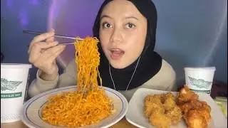 ASMR Samyang Cheese + Boneless 🧀🍗