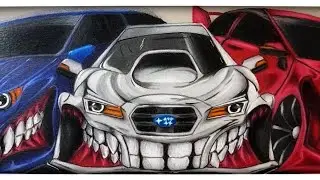 Subaru / Субару рисунок