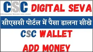 How to Topup add Money in Digital Seva || CSC Wallet Me Paisa Kaise ad Kare || CSC Wallet add Money