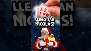 🎅 Llegó Santa! Y trajo regalitos! 🎁 #poker #lasvegas #casino