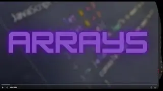 How to write an array