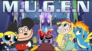 MUGEN Battle 238: Mokey and Bubbles vs Star Butterfly and Spitfire