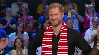 Mainz 05 Fan Prinz Harry - ZDF TV Torwandschiessen - Invictus Games 2023 Düsseldorf