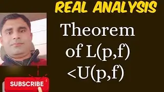 Theorem of Upper Riemann Sum less than Lower Riemann Sum