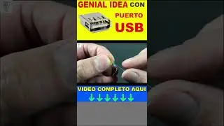 GENIAL INVENTO CON PUERTO USB!