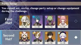 [Genshin Impact] New 3.4 Spiral Abyss Floor 12-Nahida and Itto Carry