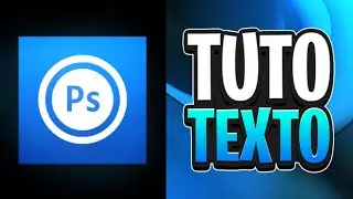 TUTORIAL- TEXTO PARA THUMBNAIL  (PS TOUCH | CELULAR)