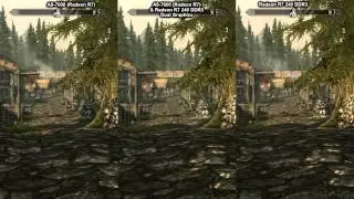 A8-7600 With Radeon R7 240 Dual Graphics - Skyrim