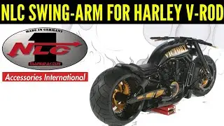 No Limit Custom Aluminum Swingarm for V-Rod 2007-2017 (280-360mm Tire)