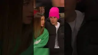 The stars pulled up to watch hoops ⭐️🏀 #kendalljenner #justinbieber #haileybieber #floydmayweather