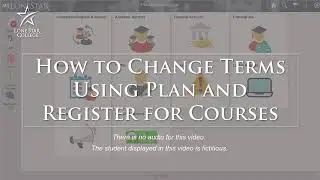 Change Terms Using Plan and Register