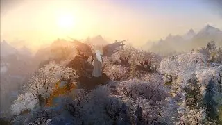 Skyrim next gen a beautiful winter wonderland (2100 mods)