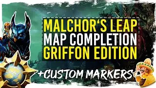 Guild Wars 2 - Malchor's Leap Map Completion with Custom Markers