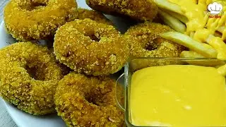 Nuggets Donut 🍩 The new shape and taste of chicken nuggets 😍