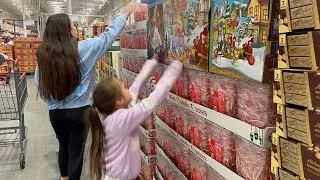Costco Shopping: Adorable Girls Explore the Aisles! 🛒 #shopping #costco #cute #girls #adorable
