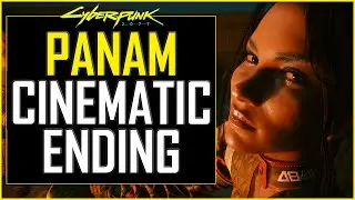 Cyberpunk 2077 - Choosing PANAM Cinematic Ending - (No Mission Spoilers)