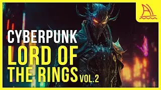The Lord Of The Rings as a Cyberpunk film - AI generated