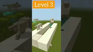 Minecraft Dog IQ Test🤔#minecraft#shorts