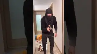 Unlucky thief 🥷🤔😱#shorts #funny #viral #unlucky #thief