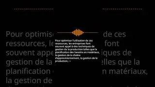 Les systemes de production industrielle