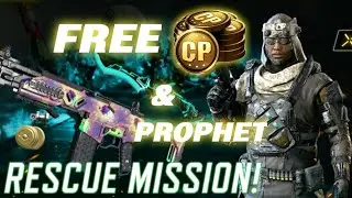 Get free 3000 CP and Prophet - Brown Wood CODM