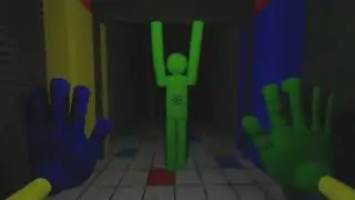 Poppy Playtime: Chapter 3 - Dummy guardians Chase sequence PART 1