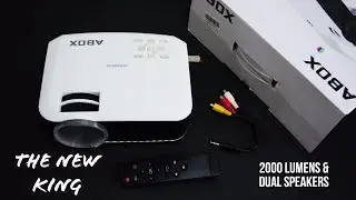 Best NEW Amazon Mini LED Projector - A BOX T22