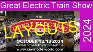 Great Electric Train Show (GETs) 2024 - All the layouts
