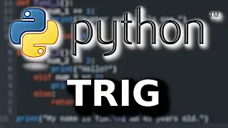 Python Trig Functions