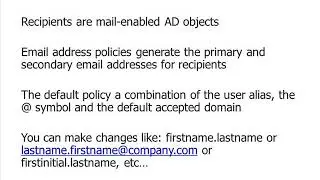 Mail Flow Configuration