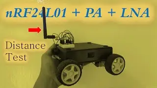 nRF24L01 + PA + LNA Arduino Distance Test