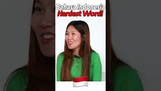 Pronounce Indonesian Hardest Words!