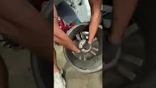 Shock content! How they can deceive you at a tire shop, showing that the disk is crooked. Part 1 ...