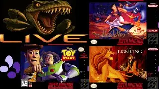 Mista Vidz LIVE - Aladdin, The Lion King and Toy Story (SNES)