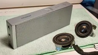 Polaroid BL3668 Bluetooth speaker Bass test and teardown